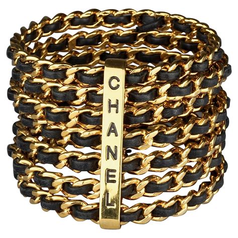 bracelet chanel pas cher|chanel vintage bracelet.